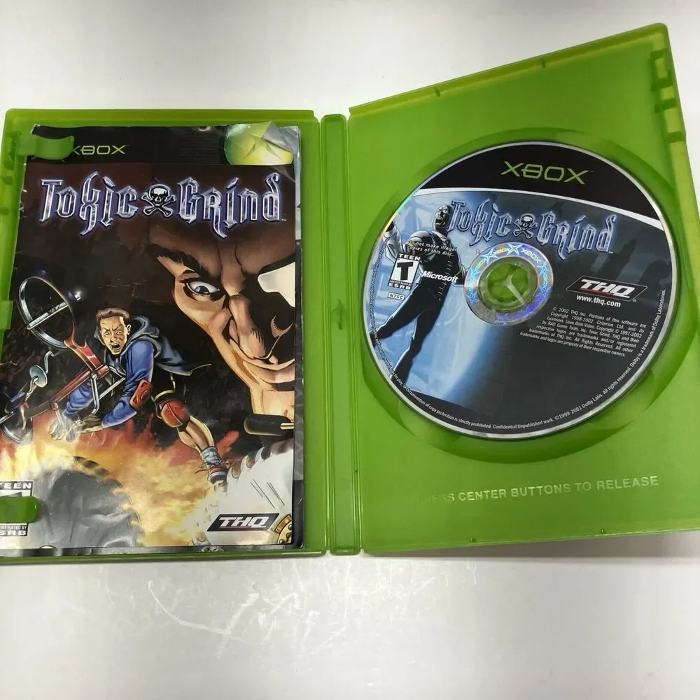 Toxic Grind (Xbox) CIB Tested